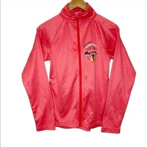 Chicago Blackhawks NHL Red Zip Up Hockey Jacket
